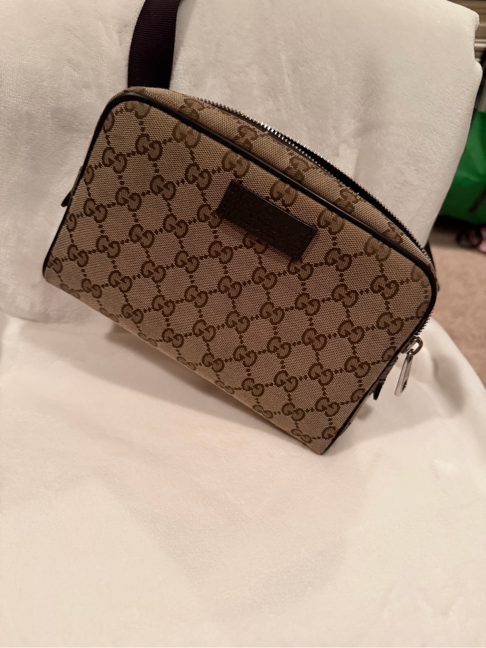 Gucci Brown GG Belt Bag Authentic - Picture 4 of 7